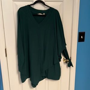 Soft surroundings asymmetrical sweater tunic